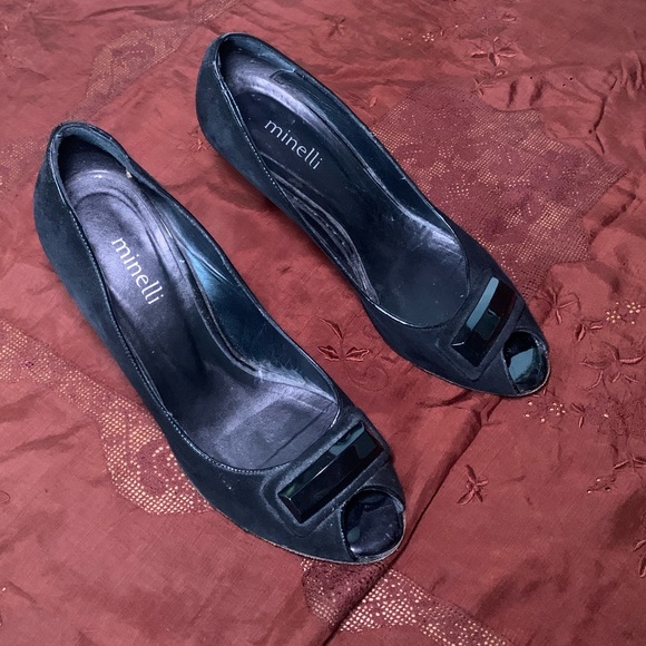 Black minelli heels - Picture 2 of 5